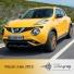 Передні автомобильные гумові килимки Nissan Juke 2010-