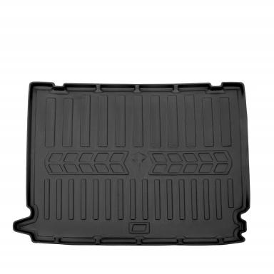 Килимок в багажник 3D для Renault Clio IV (2012-2019) (universal) (lower trunk)