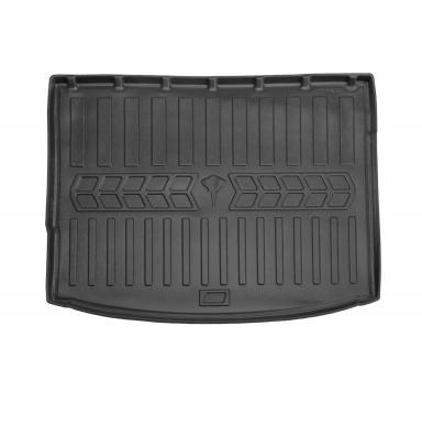 Килимок в багажник 3D для Seat Leon III (5F) (2012-2020) (hatchback) (lower trunk/with raised floor)