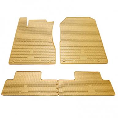 Honda CR-V  2012- Комплект из 4-х ковриков Бежевый в салон