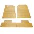 Honda CR-V  2012- Комплект из 4-х ковриков Бежевый в салон