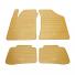 Kia Cerato  2004- Комплект из 4-х ковриков Бежевый в салон