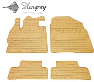 Mazda CX-7 2006- Комплект из 4-х ковриков Бежевый в салон