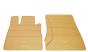 Mercedes-Benz W220 S 1998- Комплект из 2-х ковриков Бежевый в салон
