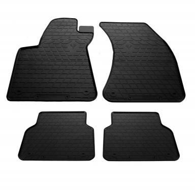 Комплект гумових килимків в салон автомобіля Audi A8 (D4) short 2010-