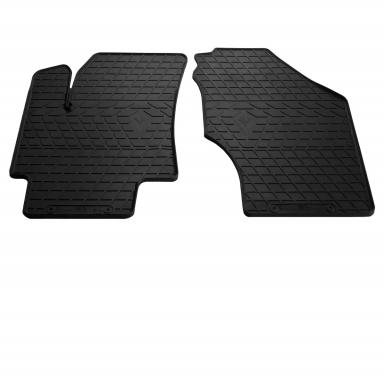 Передні автомобильные гумові килимки Hyundai Accent 2006-2010