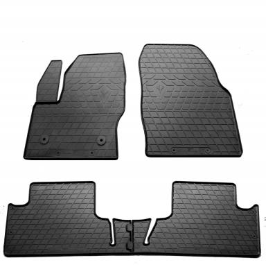 Комплект гумових килимків в салон Ford C-Max (hybrid) (2010-2019) кліпса FC2