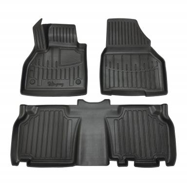 Комплект 3D килимків в салон автомобіля Mercedes-Benz Citan W415 (2012-2020)