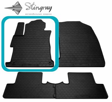 Водійський резиновый килимок HONDA Civic sedan (4d) (2011-2016)with plastic clips HND