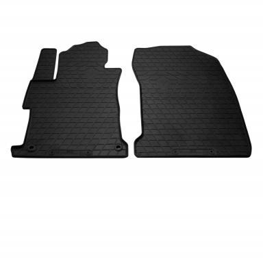 Передні автомобильные гумові килимки HONDA Civic sedan (4d) (2011-2016) with plastic clips HND