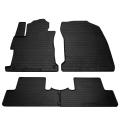 Комплект гумових килимків в салон автомобіля HONDA Civic sedan (4d) (2011-2016) with plastic clips HND