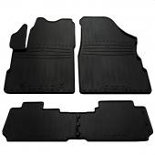 Комплект гумових килимків в салон автомобіля Chevrolet Equinox II 2009-2017