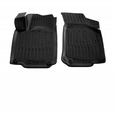 Комплект 3D килимків в салон автомобіля Volkswagen Bora (1998-2005) кліпса Owal