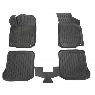 Комплект 3D килимків в салон автомобіля Volkswagen Bora (1998-2005) кліпса Owal