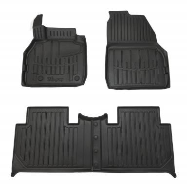 Комплект 3D килимків в салон автомобіля Renault Scenic II (2003-2009)