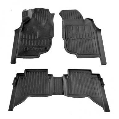 Комплект 3D килимків в салон Toyota Hilux VII (2004–2015)