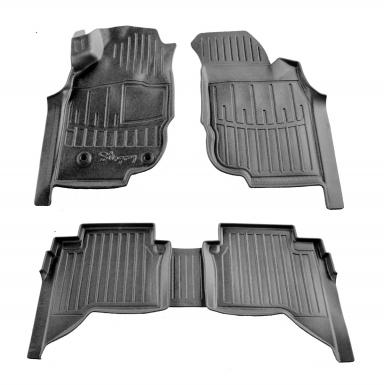 Передні 3D килимки для Toyota Hilux VII (2004–2015) Toyota Hilux VII (2004–2015)