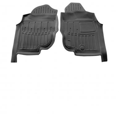 Передні 3D килимки для Toyota Hilux VII (Crew Cab) (ПРАВЕ КЕРМО) (2004-2015)