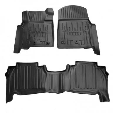 Комплект 3D килимків в салон автомобіля Toyota Land Cruiser 200 (2007-....)
