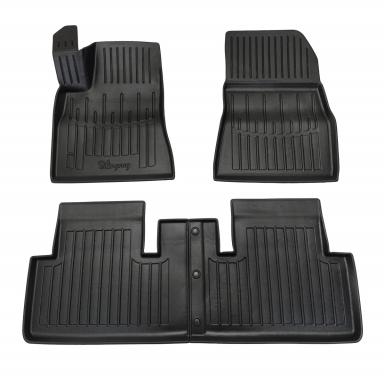 Комплект 3D килимків в салон автомобіля TESLA Model 3 (2017-...)