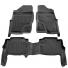 Комплект 3D килимків в салон  Nissan Navara (D40) (2005-...) (ПРАВЕ КЕРМО)