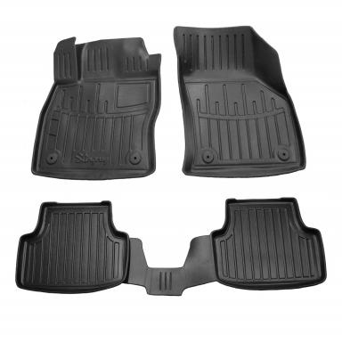 Комплект 3D килимків в салон автомобіля Skoda Octavia III (A7) (2013-2020)