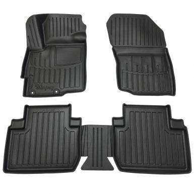 Комплект 3D килимків в салон автомобіля Mitsubishi Outlander (2012-2020)