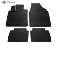 Комплект гумових килимків в салон автомобіля Nissan Qashqai+2 2008-2014 (4 шт)