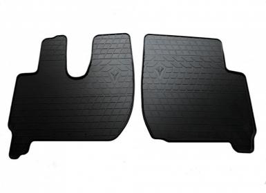 Передні гумові килимки для Scania R Streamline (2013-2016) (mechanical passenger seat)