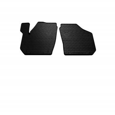 Передні автомобильные гумові килимки Skoda Fabia II 2007-