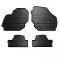 Комплект гумових килимків в салон автомобіля Volvo S80 2006-