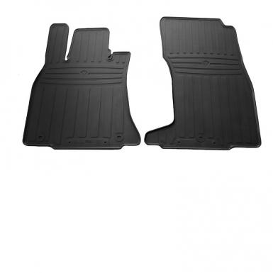 Передні автомобильные гумові килимки Kia Stinger 2017-