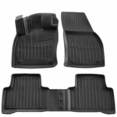 Комплект 3D килимків в салон Volkswagen Touran II (2015-...)