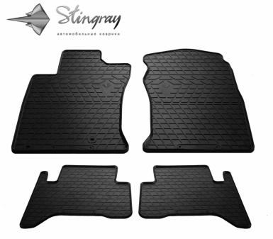 Комплект гумових килимків в салон автомобіля Toyota Land Cruiser Prado 120 2002-