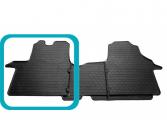 Водійський резиновый килимок Fiat Scudo 2014- (1+2)