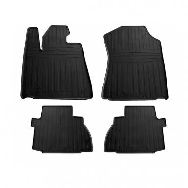 Комплект гумових килимків в салон автомобіля Toyota Tundra(Double Cab/Сrew Max Cab)  2014 -