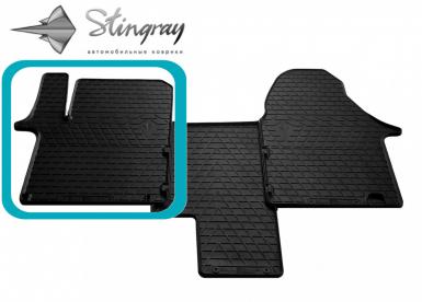 Водійський резиновый килимок Opel Vivaro I 2001- (1+2)