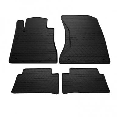 Комплект гумових килимків в салон автомобіля Mercedes Benz W211 E 2002-