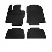Комплект гумових килимків в салон автомобіля Mercedes Benz X167 GLS 2019- (4 шт)